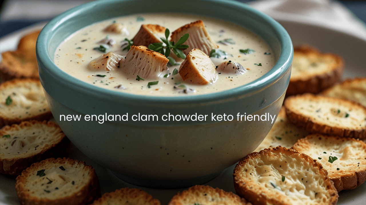 is new england clam chowder keto friendly